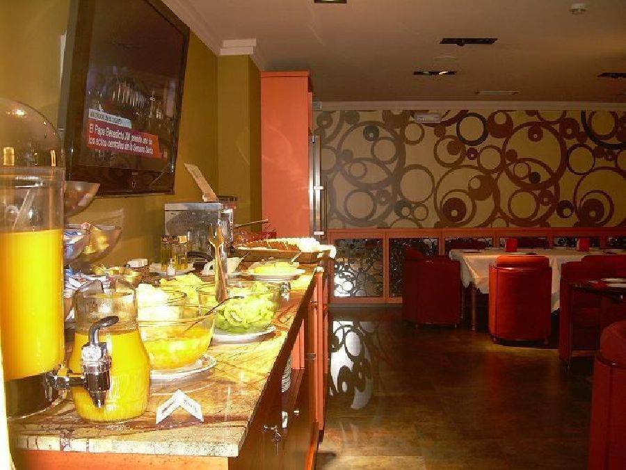 Hotel Francisco II Ourense Restaurang bild